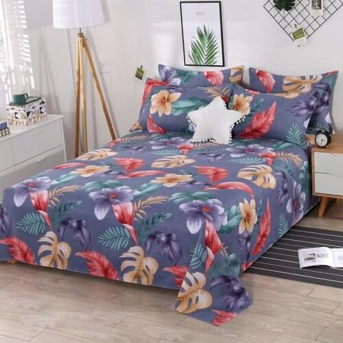 Bed sheet + pillowcase) 3-piece set of sanded bed sheet thickened skin-friendly four seasons general multi-specification