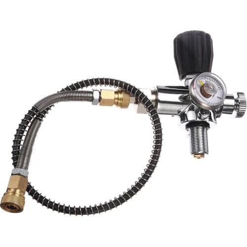 6000psi PCP Air Rifles Charging Valve Adapter Air Filling Station Refill Adaptor M18x1.5