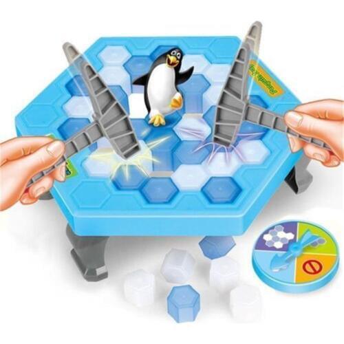 Pudcoco Baby Boy Girls Child Funny Puzzle Penguin Trap Icebreaker Knock Game Desktop Block Family Game Gift For Kid