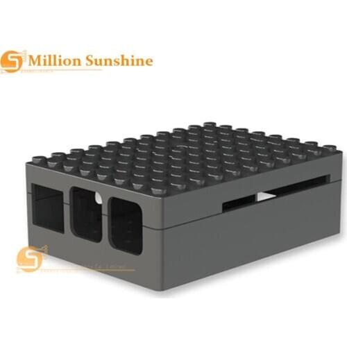 Raspberry Pie 3 Generation B-Shell color red white black yellow blue optional camera hole Pi-blox