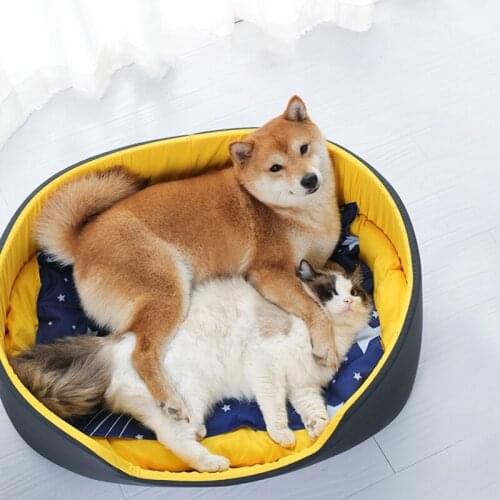 Comfortable chihuahua washable bed doghouse comfy calming bed Pet for cat accessories Everything for dogs goods for pets sofas