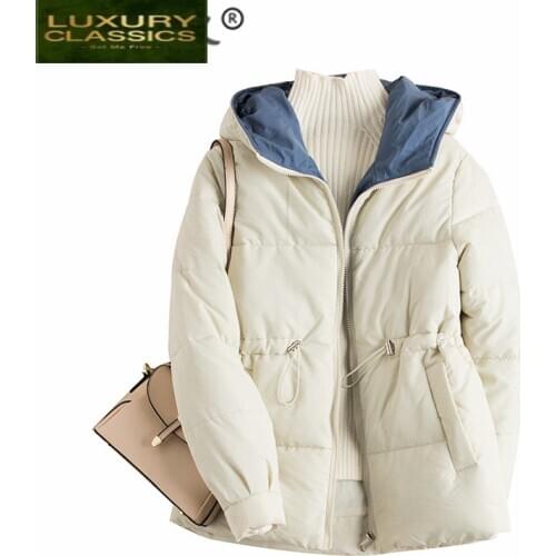 Cotton Womens Jackets Down Feminine Fashion Winter Padded Warm Coat Office Ladies Clothes Korean Thick Casual Coats 903