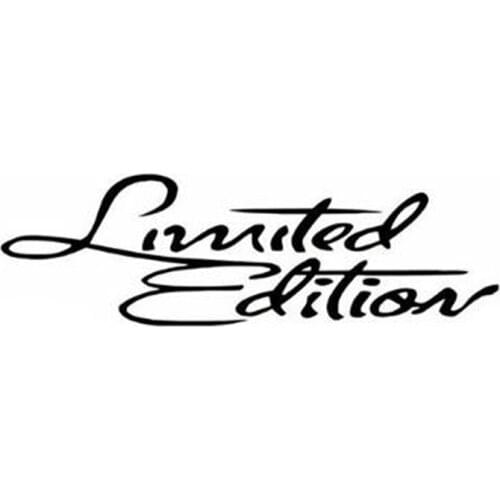 1PC LIMITED EDITION Car Stickers And Decals Car Bumper Sticker Door Body Window Sticker 16x3.8cm Car Styling Decoration