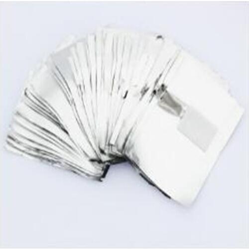 100Pcs/Lot Aluminium Nail Polish Removal Nail Gel Cleaner Wipes Remover Foil Nail Art Soak Off Acrylic Gel Polish Make Up Tool