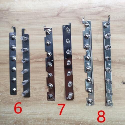 18650 battery spring 6 7 8 sections mobile power positive negative contact SPRING 10pair