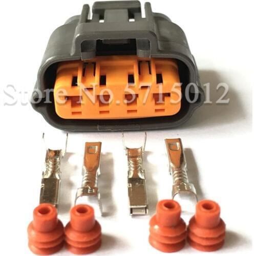 4 Hole 6195-0030 Automotive Throttle Position Sensor TPS Plug Car Ignition Controller Connector For Nissan Mazda RX7 FD