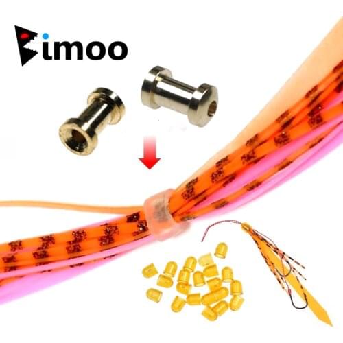 40/100PC Saltwater Fishing Tackle Slide Parts Snapper Silicone Skirts and Rubber Tie Mule Maintenance Supplies Fishing Equipment