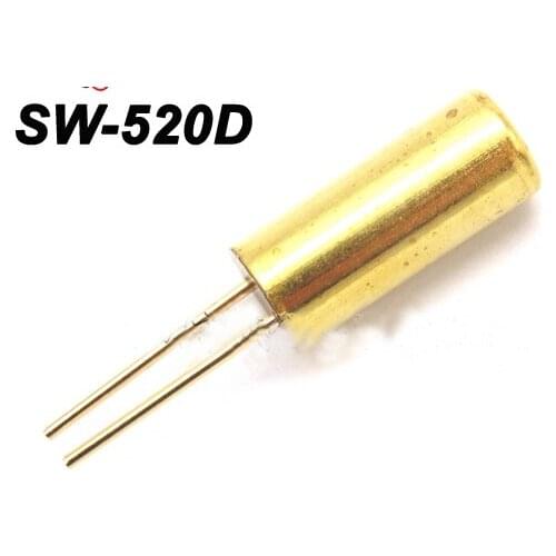Free shipping 100pc Vibration sensor switch SW-520D Gold Ball Switch Angle Switch Tilt Switch
