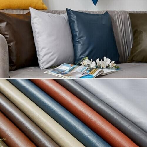 Nordic Style PU Leather Pillowcases Simple Design Decoration Cushions Covers For Sofa Bed Car Seat Waterproof Throw Pillows Case