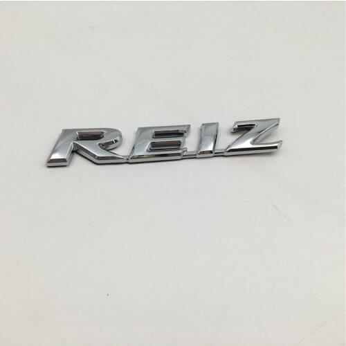 For Toyota Reiz Emblem Rear Trunk Tailgate Logo Badge Chrome Letters