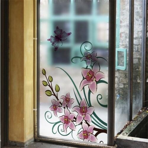 60X116cm Frosted window glass sticker light opaque bathroom sliding door privacy window film decoration personality creative