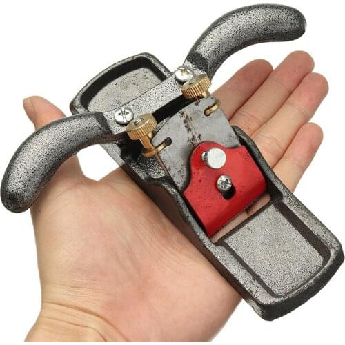 Mini Woodworking Steel Plane Hand Planer Trimming Tools Adjustable Wood Edges Cutter Professional Carpenter Hand Planing Tools