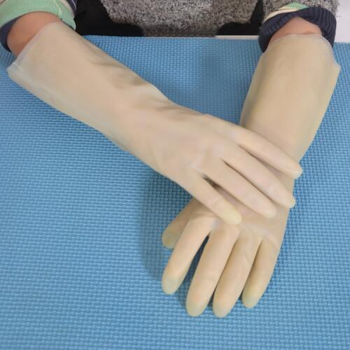 Nitrile 32CMAnti-cutting Regular Oil Resistant Acid and alkali Anti-tearing Durable Wear Assassination Kill Fish Rubber Gloves