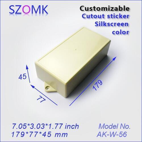 Project box plastic instrument case (1 pcs) 179*77*45mm plastic case for Diy housing outlet box distrubition enclosure