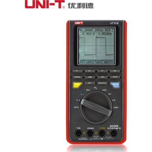 UNI-T UT81C handheld digital oscilloscope Scopemeter multimeter Ammeter voltmeter with high sampling rate 80MS/s 8M bandwidth