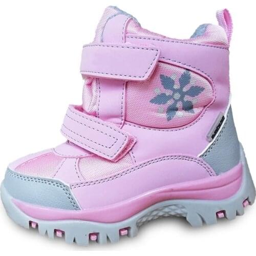 NEW lovely 1pair Children Kids Girl Wool Winter Warm Ski Boot Fashion Snow Boot