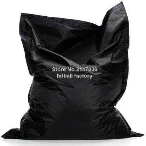 Black Color outdoor bean bag chair - home furniture - beanbag sofa beds