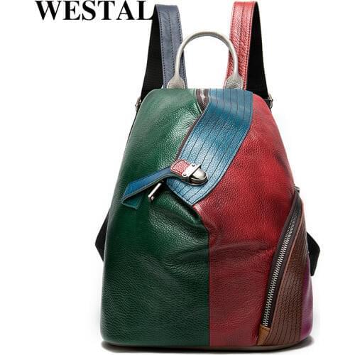 Женские винтажные рюкзаки WESTAL China At AliExpress