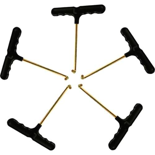 5pcs 5.5inch Black Trampoline Spring Pull Tool T-hook For Outdoor Mat Trampoline Install Your Jump Pad Hand Pull Tool