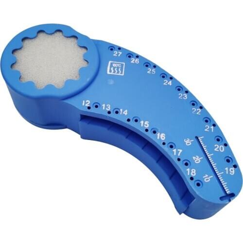 Autoclavable Dental Endo Test Board 180 Degree Disinfection Measuring Board Block Dental Reamer Measure Ruler Dental Instrument