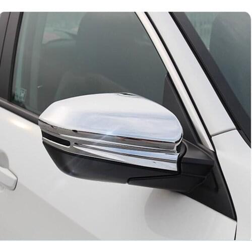 Car-styling Rearview Mirror Cover Protective Frame Shell Decoration Accessory For Honda Civic Sedan 10th 2016 Car Styling