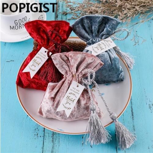 Jewelry bag Velvet Bundle storage bag China style wedding candy Bags Wedding party supplies Bride Wedding gift Bag Bomboniere