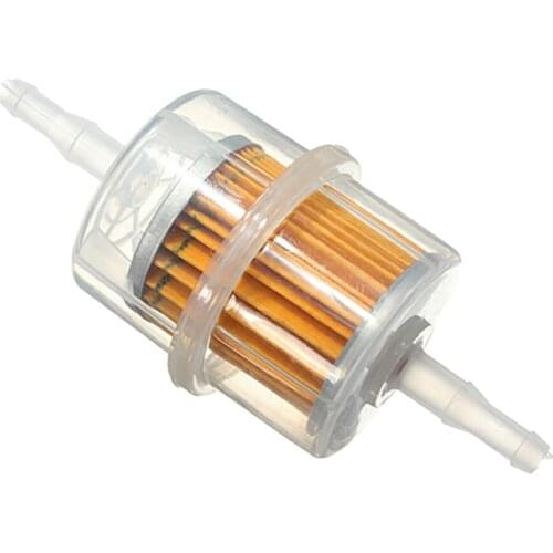 Car Auto Motorcycle Inline Petrol Fuel Filter Fits 6mm 8mm1/4'' 5/16'' Pipe Hose