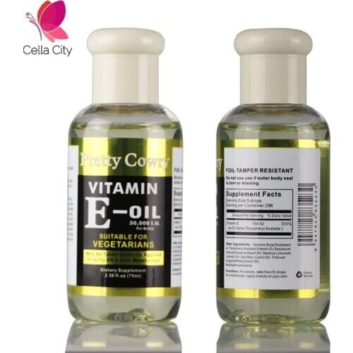 Cellacity Women Essence Vitamin E Oil Serum Moisturizing Pore Shinrking 75ml 2020 Firming Skin Care Product Facial Serum Wholesa