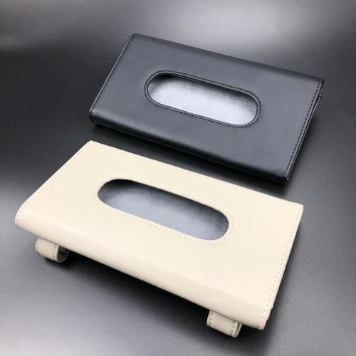 Car-Styling Tissue Boxes Case for Hyundai SantaFe Veracruz Mistra Tucson Veloster Rohens AZERA Avante IONIQ