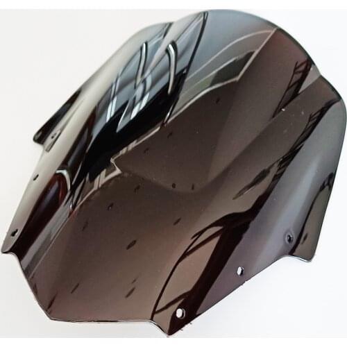 Windscreen Wind Screen Deflectors Windshield Smoke Iridium For Yamaha FAZER FZ1 FZ1S FZ1000S FZ1N 2006 2007 2008 2009 2010 2011