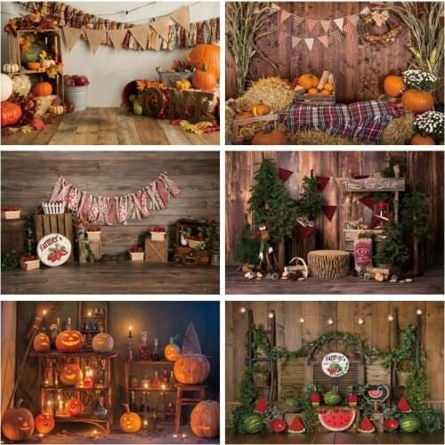 Yeele Baby Birthday Photography Backdrop Photocall Autumn Interior Fruits Portrait Background For Kid Photo Studio Photographic
