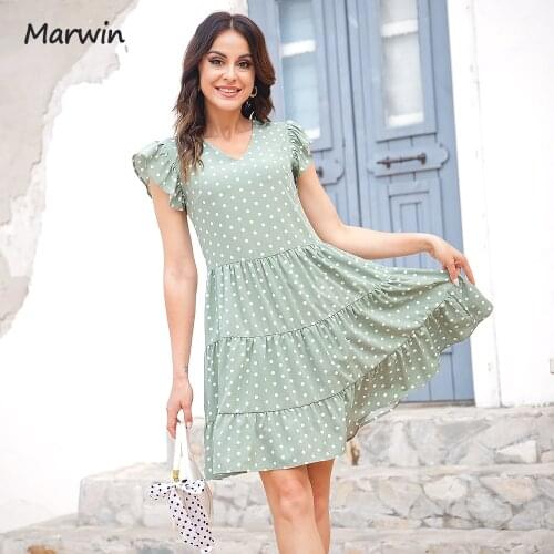 Marwin&Friend Long Sleeve Summer Dresses