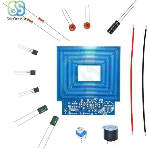 DC 3V-5V Metal Detector DIY Kit Electronic Kit Non-contact Sensor Board Module DIY Electronic Part