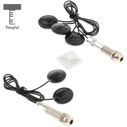 Multi-function Acoustic Guitar Pickup with 1/4'' Endpin Jack for Guitar Lovers Musical Gift