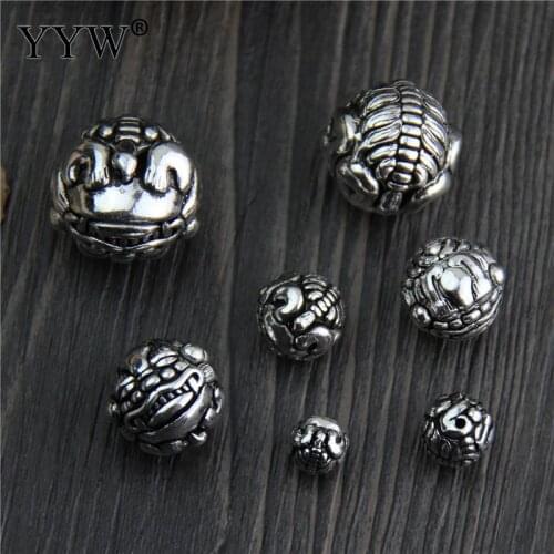 Plated Silver Beads For DIY Jewerly Making Beads Fabulous Wild Beast Sold By Lot