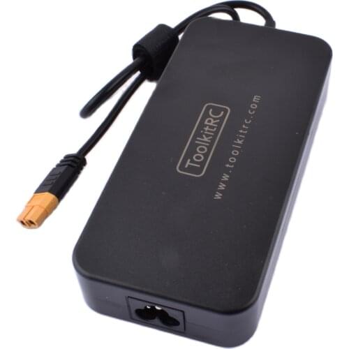 ToolKitRC ADP-180MB 180w Power Supply with XT60 Output Adapter Fit iSDT GT Power Hota RC