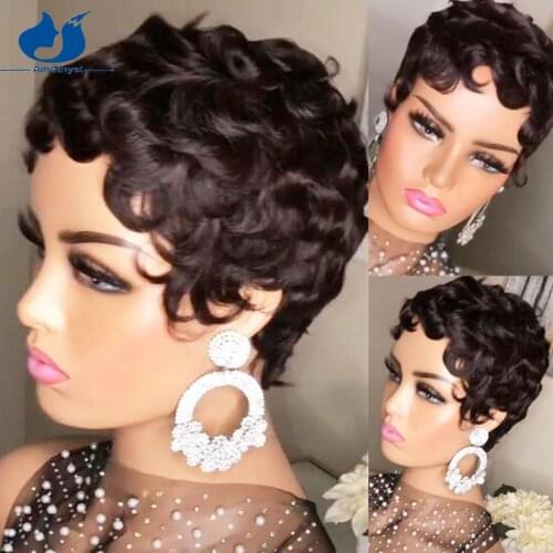 Amethyst Short Wigs