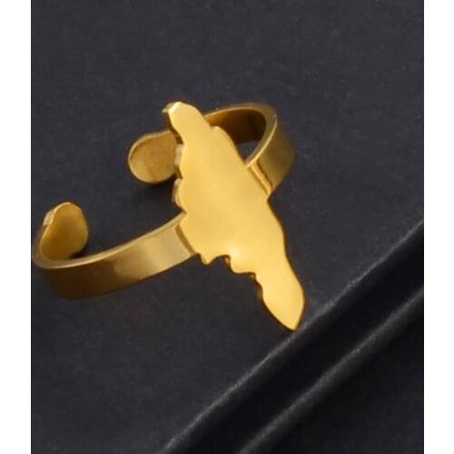 Женские золотые кольца Anniyo China At AliExpress