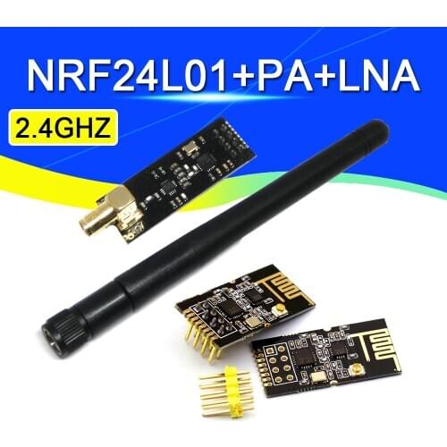 2.4G wireless modules 1100-Meters Long-Distance NRF24L01+PA+LNA wireless modules (with antenna)Connector