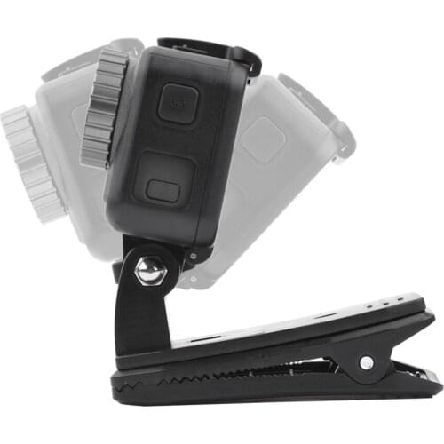 For DJI OSMO Action Backpack Clip Bracket Clamp Portable Carrying Mount 360 Rotary Fixed Adapter Holder Sport Camera Accessories