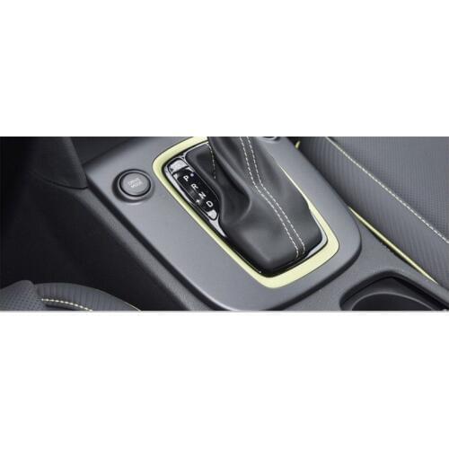 For Hyundai Kona Encino Kauai 2018 2019 Gear Shift Cover Box Trim Adjust Control Panel Frame Car Accessories Styling Car Parts