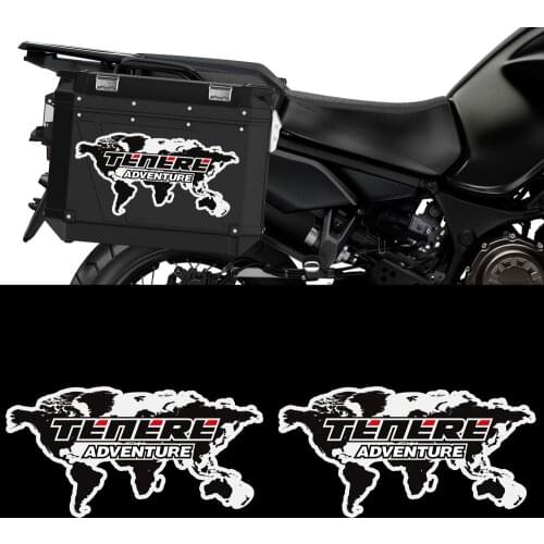 For YAMAHA SUPER TENERE XT1200Z XT 1200 Z WORLD CROSSER Kit Trunk Luggage Cases Tank Pad Protector Stickers 2010 2011 2012 2013