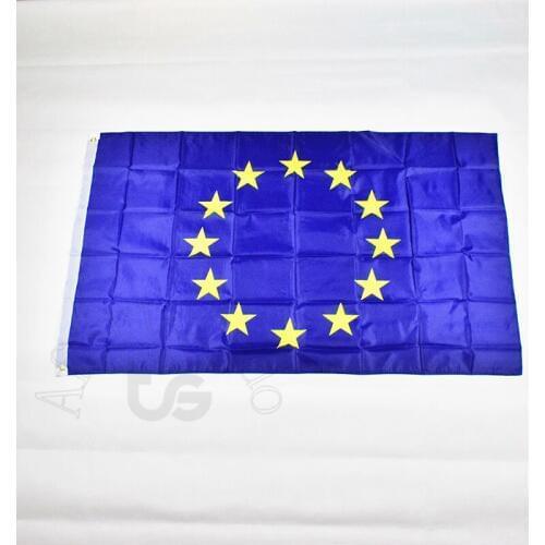 EU European Union 90*150cm flag Banner 3x5 Foot Hanging National flag for meet,Parade,party.Hanging,decoration