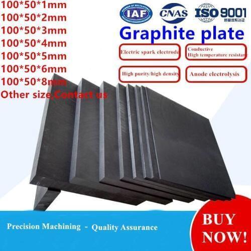 Graphite sheet high temperature electrode pyrolysis block anode anti-corrosion graphite heat sink