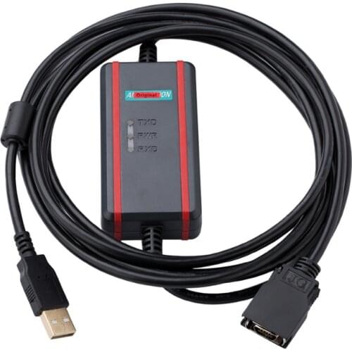 FX-USB-AW Type Communication Cable Suitable Mitsubishi FX1N/2N/FX3UC/FX3G Series PLC Programming Cable