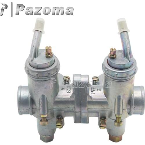 K750 Motorcycle Carburator Aluminum Twin Cyclinder Carburetor For BMW R50 R60/2 R69S R12 R1 R71 M72 MW 750 Retro 750 cc Motor