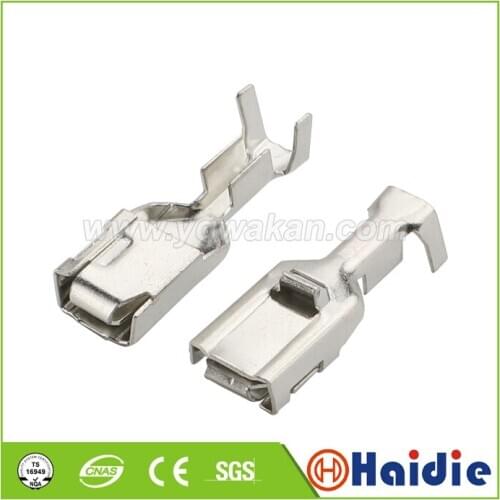 Free shipping 100pcs auto car splices wire terminal G220 crimp loose pins terminal DJ6224-6.3B