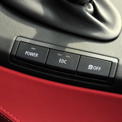 Button Cap Power EDC DSC Center Console Switch Unique Parts Portable Car Ornaments for BMW E90 E92 E93 M3 2005-2012