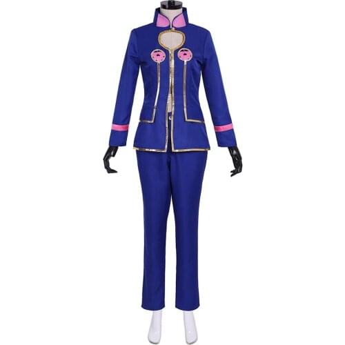 Cosplaydiy JoJos Bizarre Adventure Giorno Giovanna Cosplay Costume Adult Kids Fancy Party Suit L320