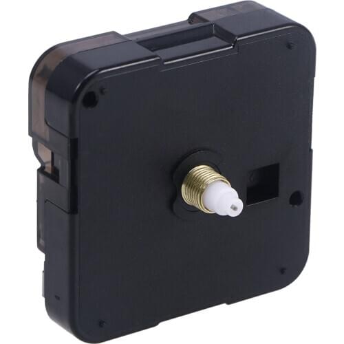 DIY Wall Clock Movement Mechanism Battery Operated DIY Repair Parts Replacement Reusable Clock Replacement Movement Parts Black